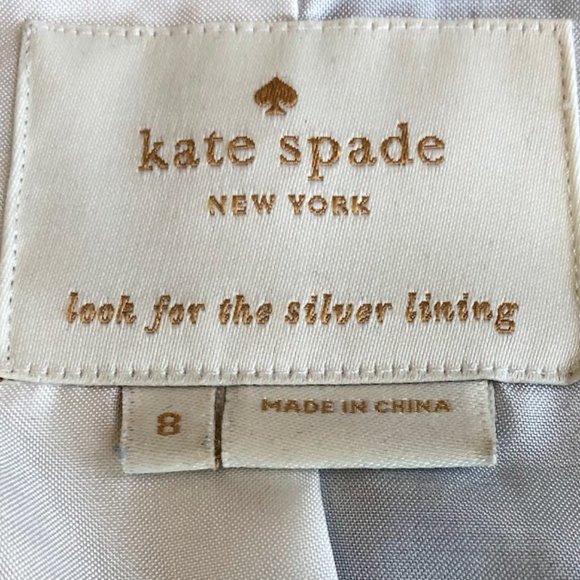 Kate Spade - Blue Tweed Blazer - Size 8 - EUC - Picture 5 of 10